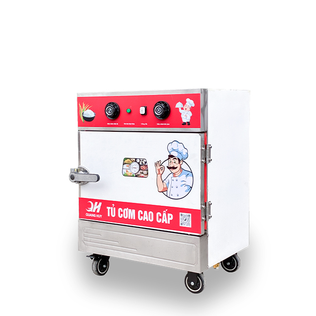 Tủ cơm công nghiệp điện 4 khay inox 201 TC4DL-NK