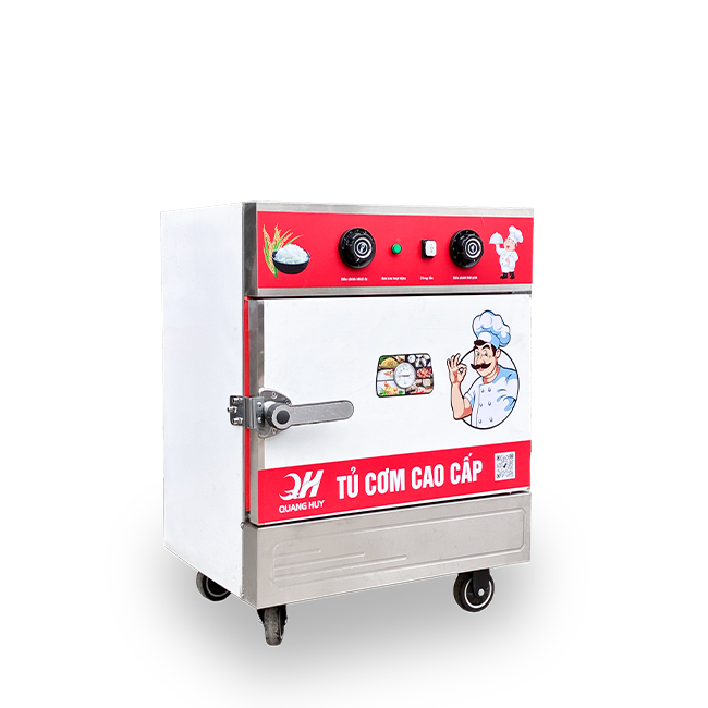 Tủ cơm công nghiệp điện 4 khay inox 201 TC4DL-NK