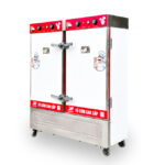 Tủ cơm công nghiệp điện 24 khay inox 201 TC24DL-NK