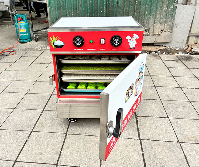Tủ cơm điện 4 khay nấu cơm không bị khê