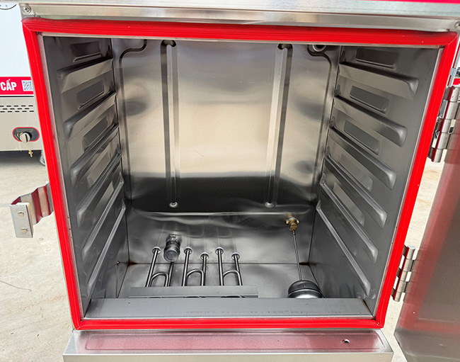 Tủ cơm điện 8 khay inox 201 đảm bảo vệ sinh