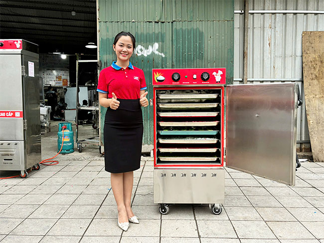 Tủ cơm điện 8 khay inox 201 phù hợp với những ai