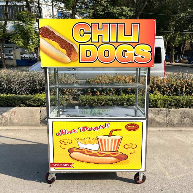 Xe bán Hotdog chili dogs