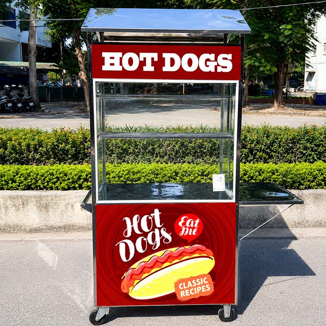 Xe bán Hotdog giải pháp cho người mới khởi nghiệp