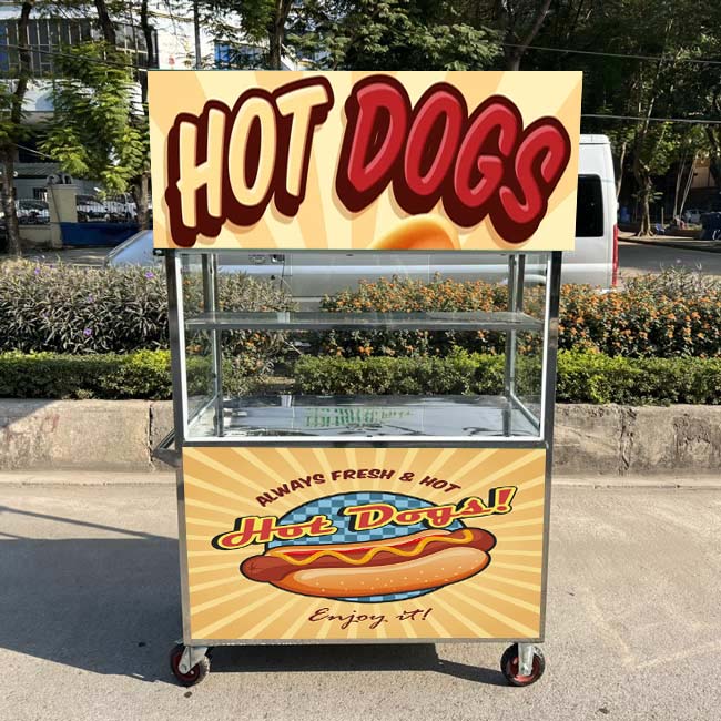Xe bán Hotdog Quang Huy giá tốt