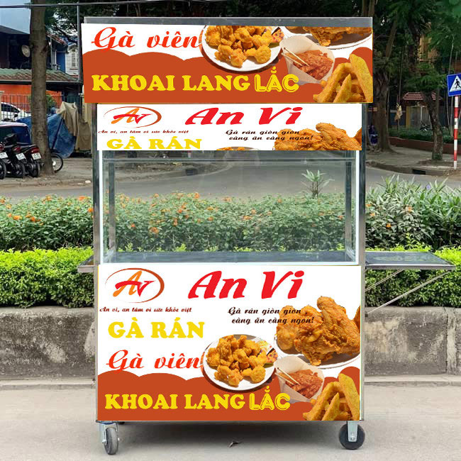 Xe khoai lang lắc An Vị