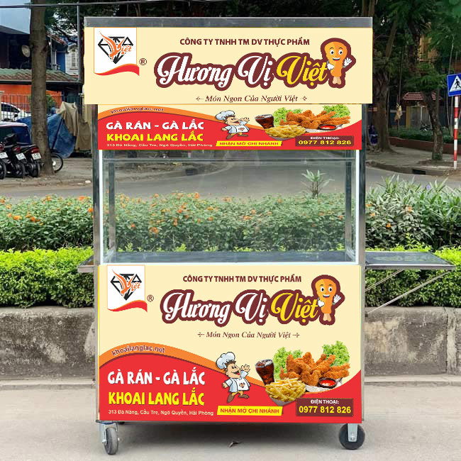 Xe khoai lang lắc thu hồi vốn siêu nhanh