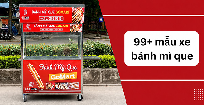 Top 15+ Xe bánh mì Que Đà Nẵng: Đẹp, Bán chạy, Hiện đại