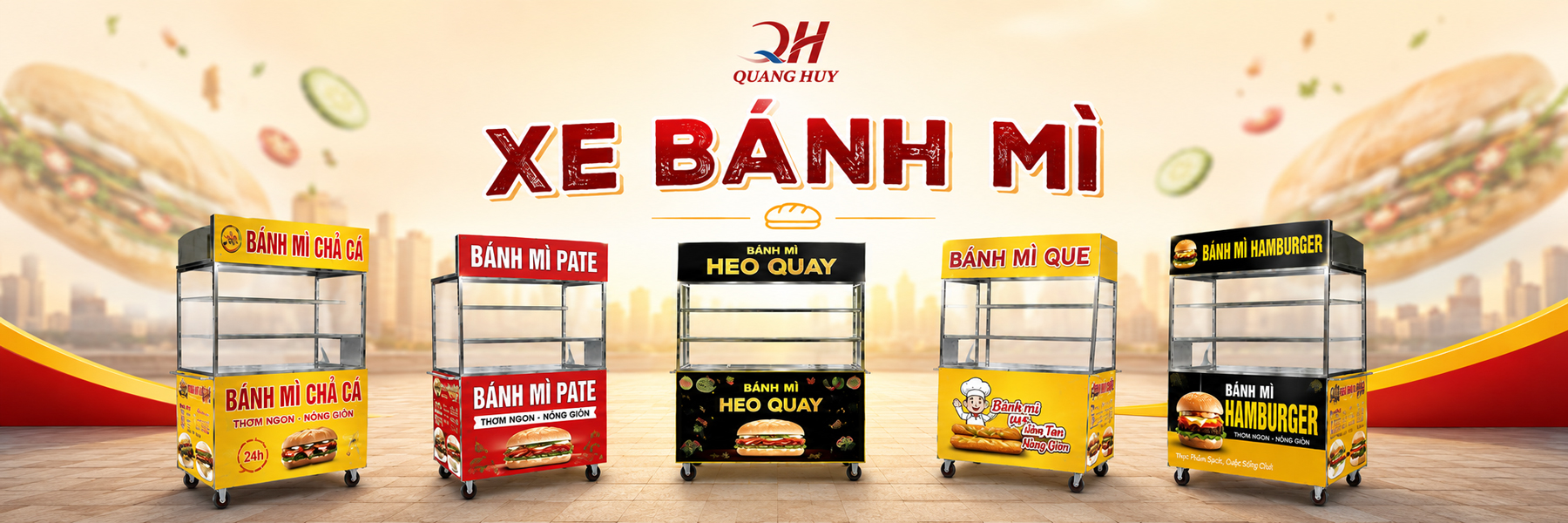 99+ Mẫu Xe Bánh Mì: Đẹp, Chính hãng, Bắt mắt, Giá rẻ nhất