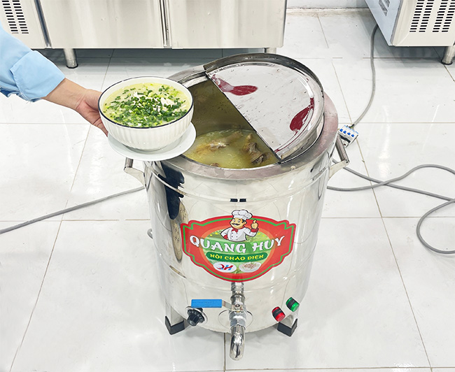 Công suất nồi nấu cháo điện & Cách tính tiền điện khi dùng