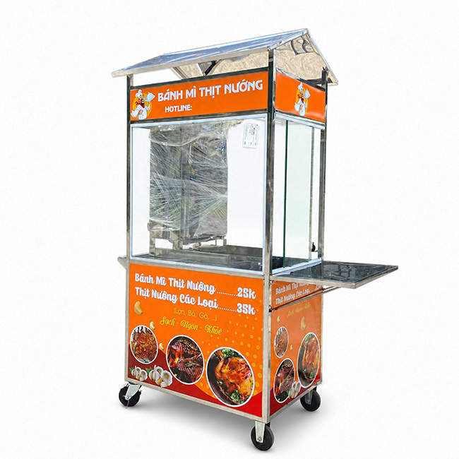 Cách sử dụng và bảo quản xe bánh mì Doner Kebab