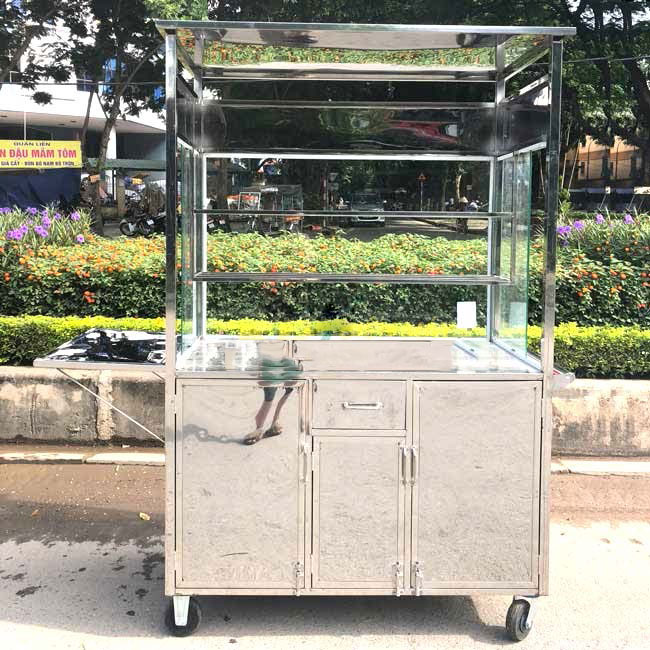 Chất liệu inox bền bỉ, dễ vệ sinh