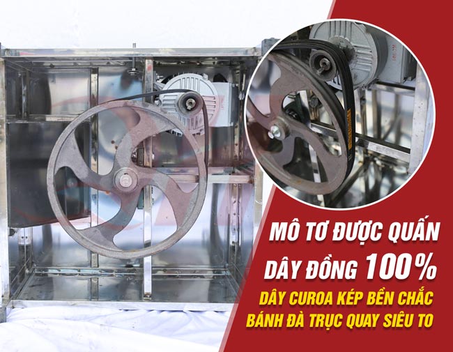 Hệ thống động cơ máy vặt lông thỏ