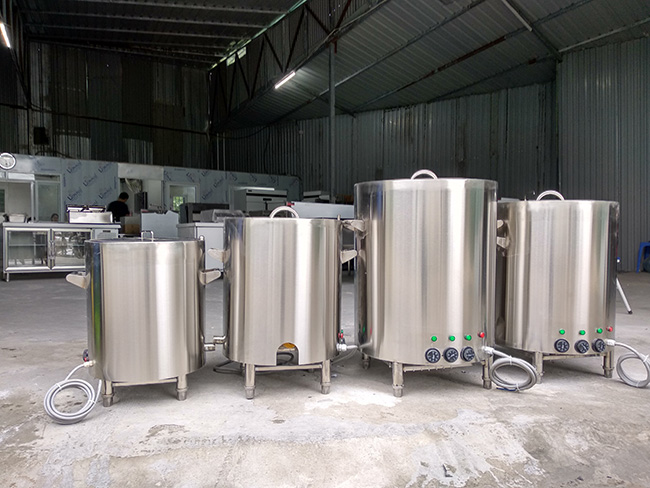 Kéo dài tuổi thọ nồi nấu cháo công nghiệp