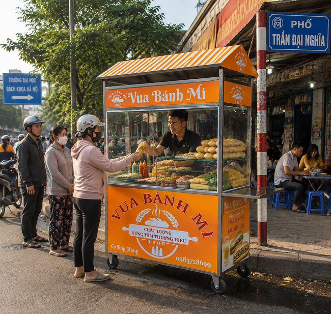 Kết hợp bán thêm đồ uống và đồ ăn nhanh