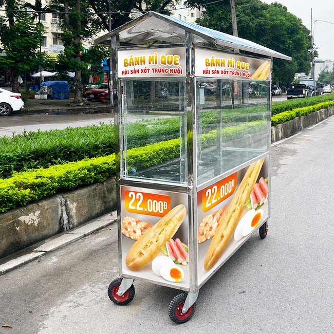 Kinh nghiệm chọn mua xe bánh mì que Đà Nẵng