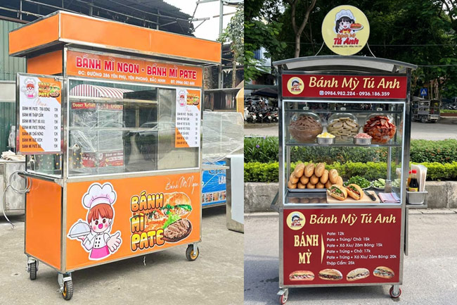 Mẫu xe bánh mì
