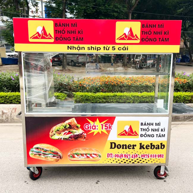 Mẫu xe bánh mì Thổ Nhĩ Kỳ