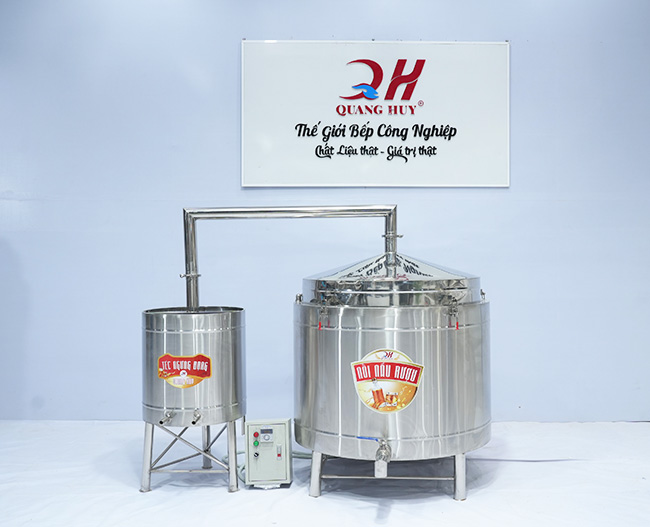 Nồi nấu rượu 100kg