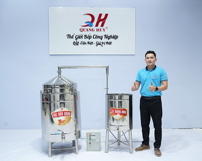 Nồi nấu rượu 30kg