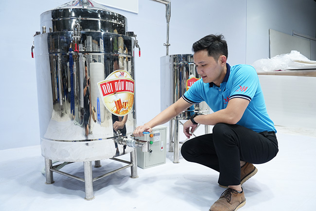 Nồi nấu rượu 40kg