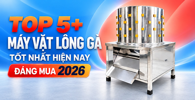 Top 5 máy vặt lông gà tốt nhất hiện nay