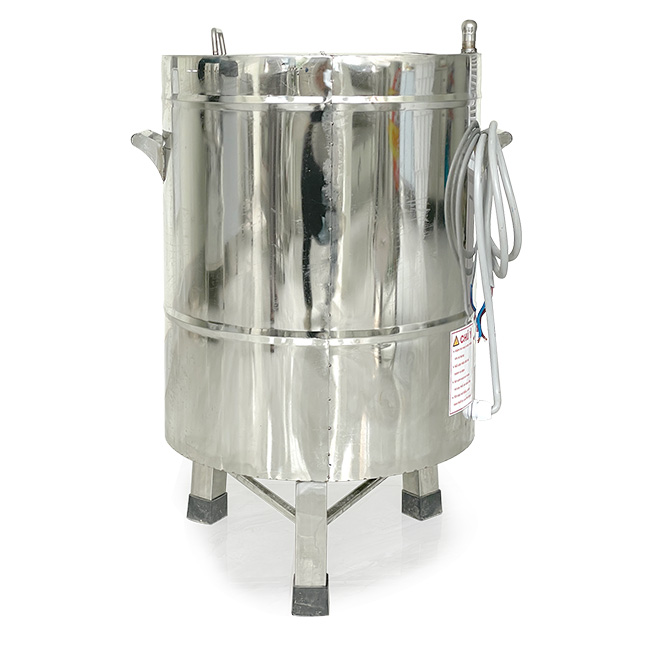 Tráng sạch và lau khô thiết bị