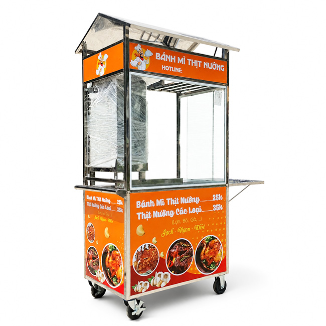 Xe bánh mì Doner Kebab giúp thu hồi vốn nhanh
