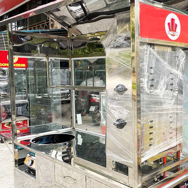 Xe bánh mì Thổ Nhĩ Kỳ có lò nướng giá tốt
