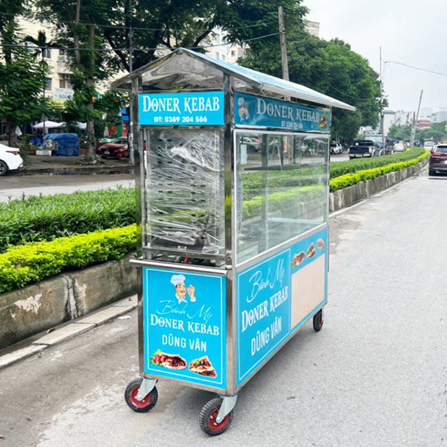 Xe bánh mì Thổ Nhĩ Kỳ giúp tiết kiệm chi phí đầu tư ban đầu