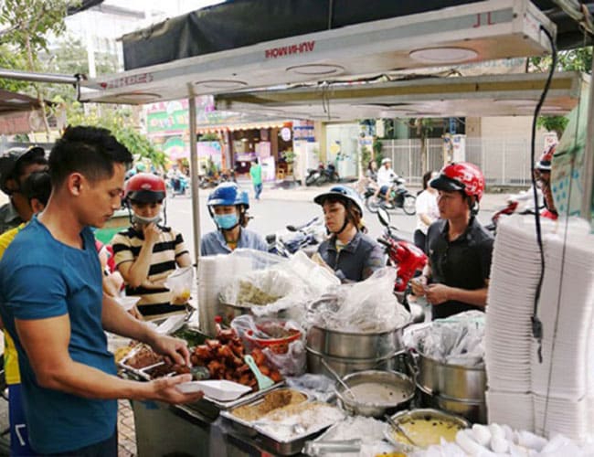 Bán xôi vỉa hè mô hình kinh doanh tiềm năng