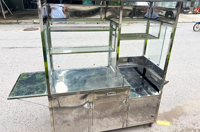 Bố cục xe giúp gom dụng cụ về một điểm bán