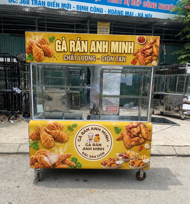 Đặt mua xe gà rán Anh Minh XI-120-MB tại Quang Huy Plaza