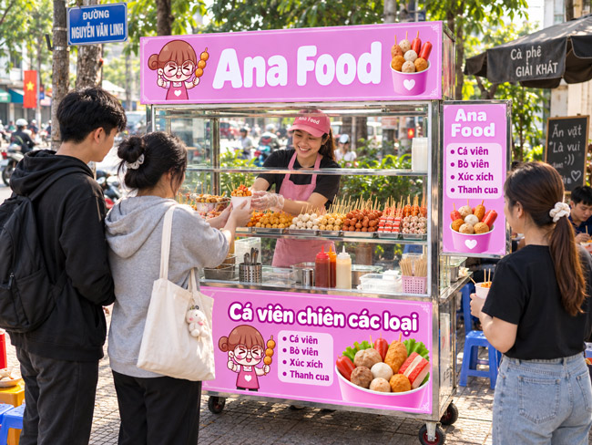 Dễ dàng di chuyển đến nhiều vị trí bán hàng khác nhau