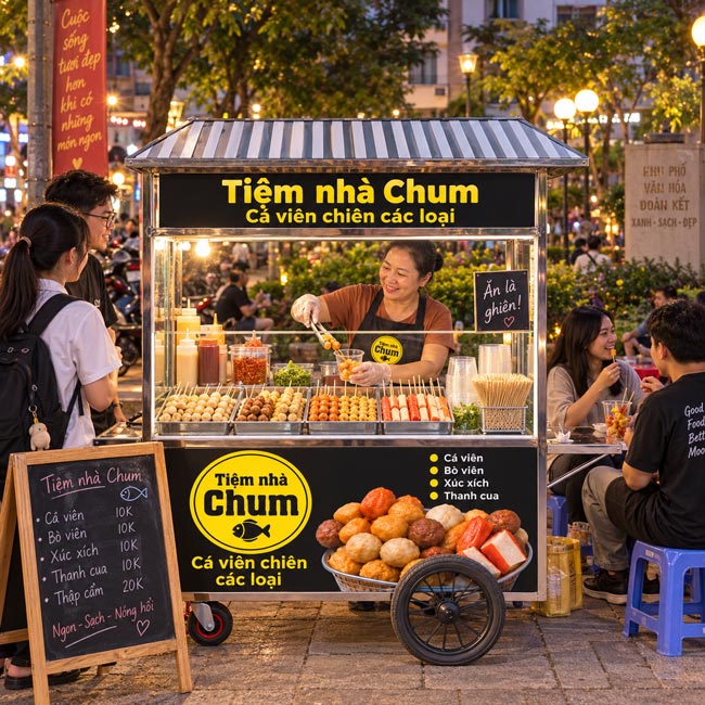 Dễ thay đổi điểm bán