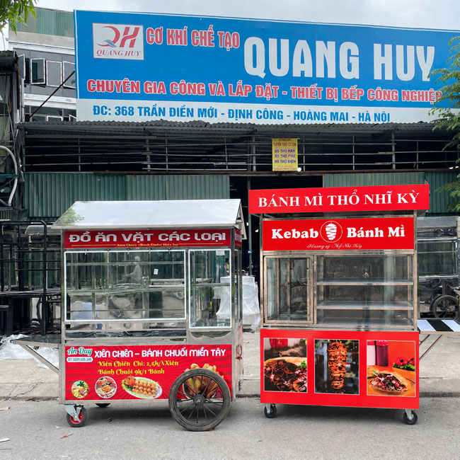 Địa chỉ mua xe bánh mì Thổ Nhĩ Kỳ Nhất Tâm 1m mái chùa XBM-TNK1.0 và kinh nghiệm đặt mua
