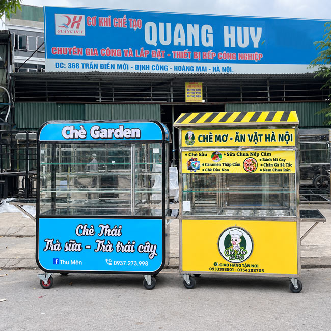 Địa chỉ mua xe đẩy bán Chè Mơ mái chùa XBC1.2-MA uy tín tại Quang Huy