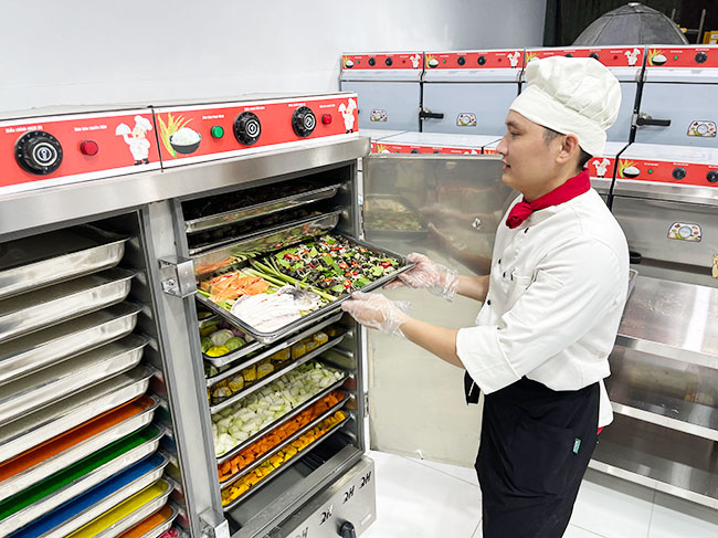 Điều chỉnh nhiệt độ phù hợp khi nấu