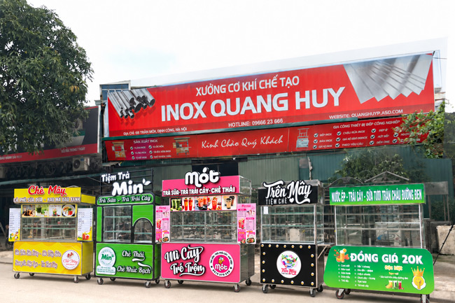 Đơn vị cung cấp xe bán chè Mót XI-150-MB đáng tin cậy