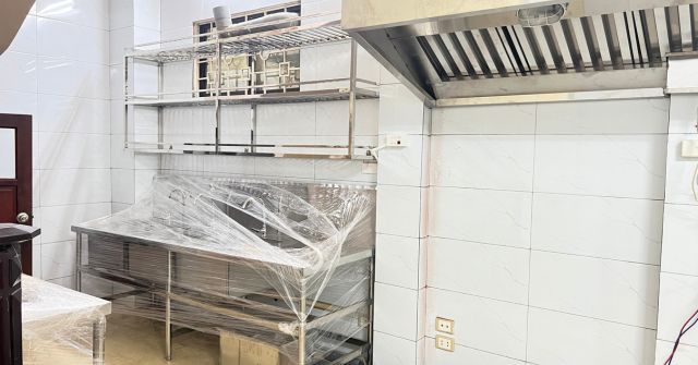 Hoàn thiện dự án thi công bếp nhà hàng Trùng Khánh Thái Bình