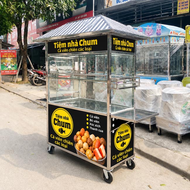 Kiểu mái chùa khác biệt so với xe đẩy thông thường
