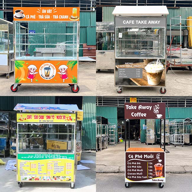 Mẫu xe cà phê mang đi