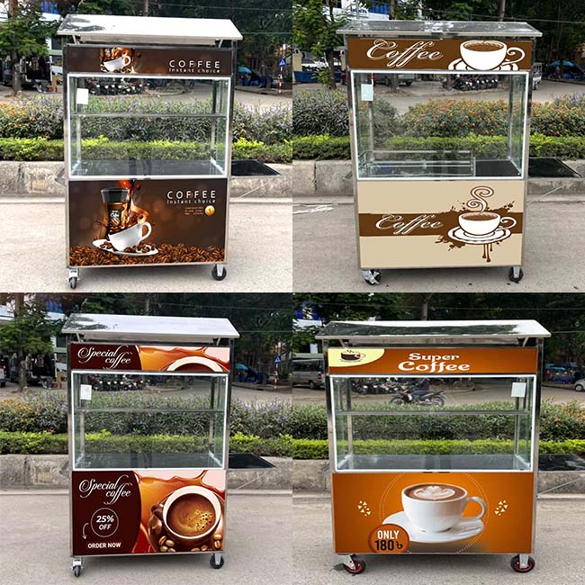 Mẫu xe cà phê mang đi