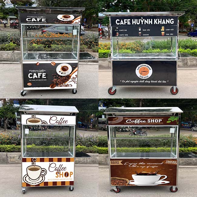 Mẫu xe cà phê mang đi