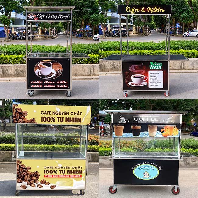 Mẫu xe cà phê mang đi