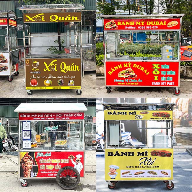 Mẫu xe bán xôi