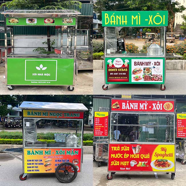 Mẫu xe bán xôi