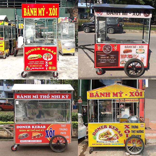 Mẫu xe bán xôi