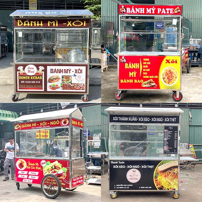Mẫu xe bán xôi