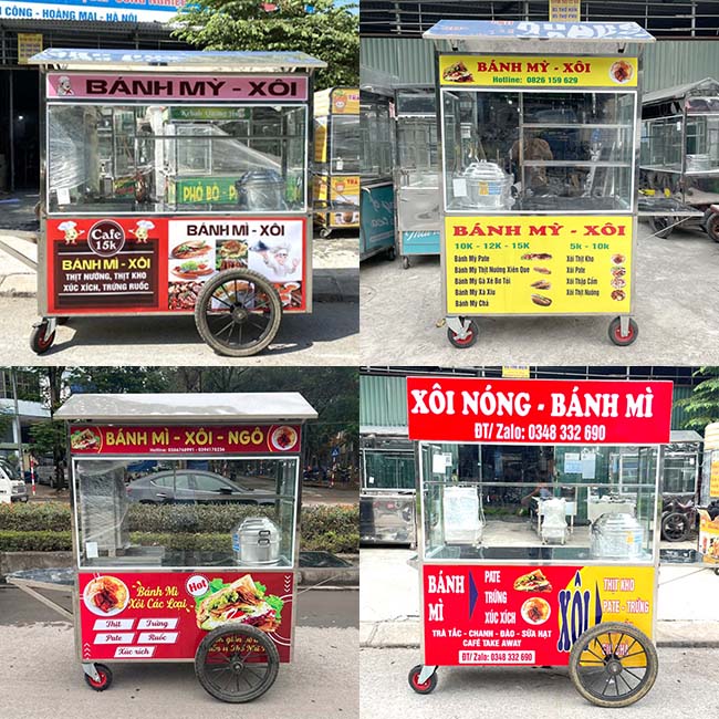 Mẫu xe bán xôi